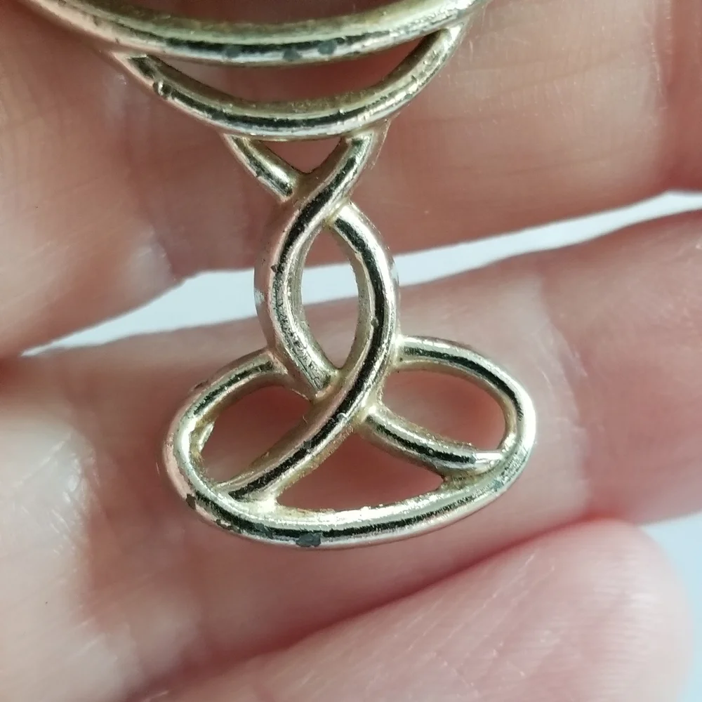 Relisted - Vintage martini brooch pin colorful rhinestones drink - Picture 6 of 10